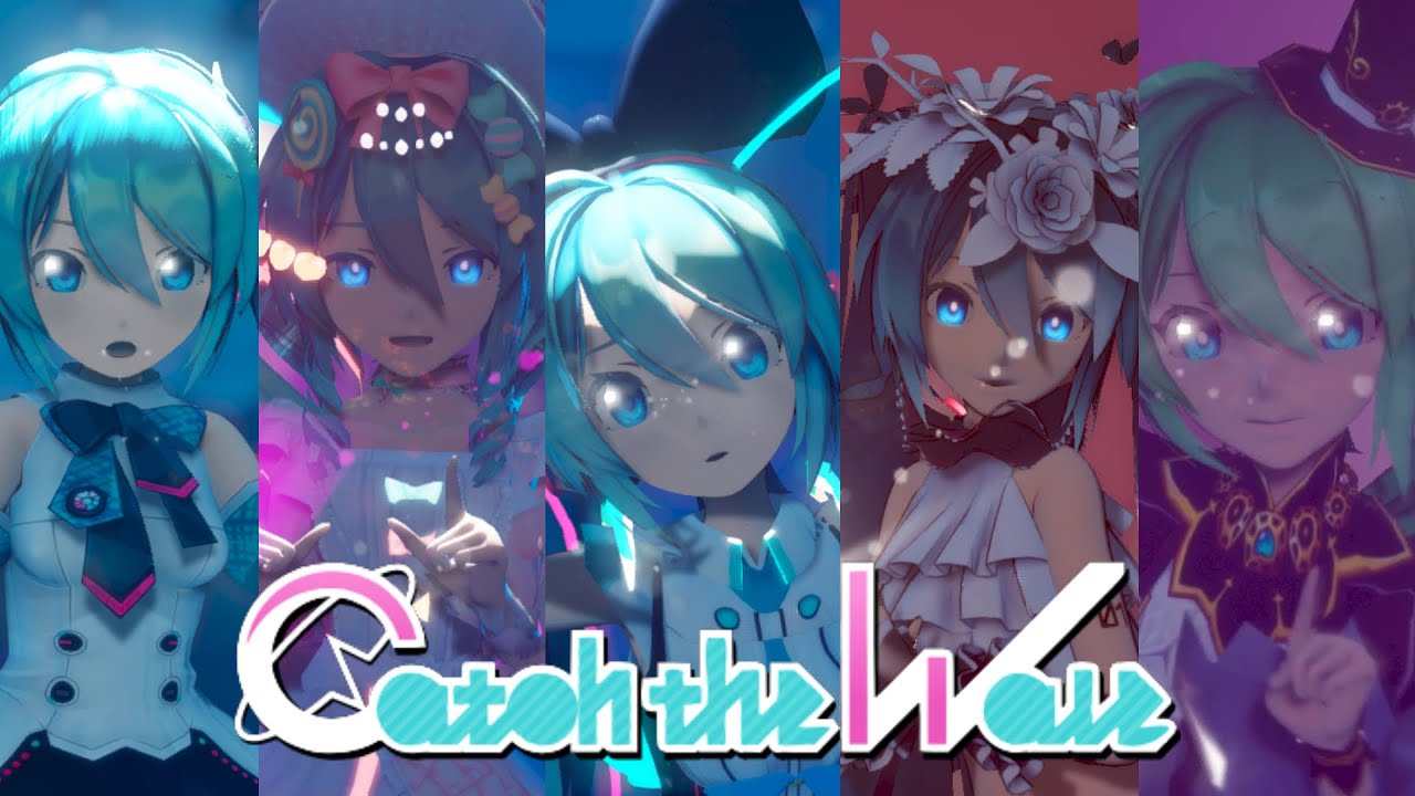 ||MMD|| Catch The Wave - 初音ミク - Sour Miku ||9 Models||