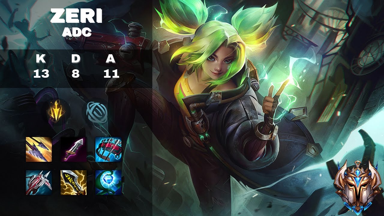 Yahallo | Bot Zeri vs Yunara - Challenger League of Legends Replay