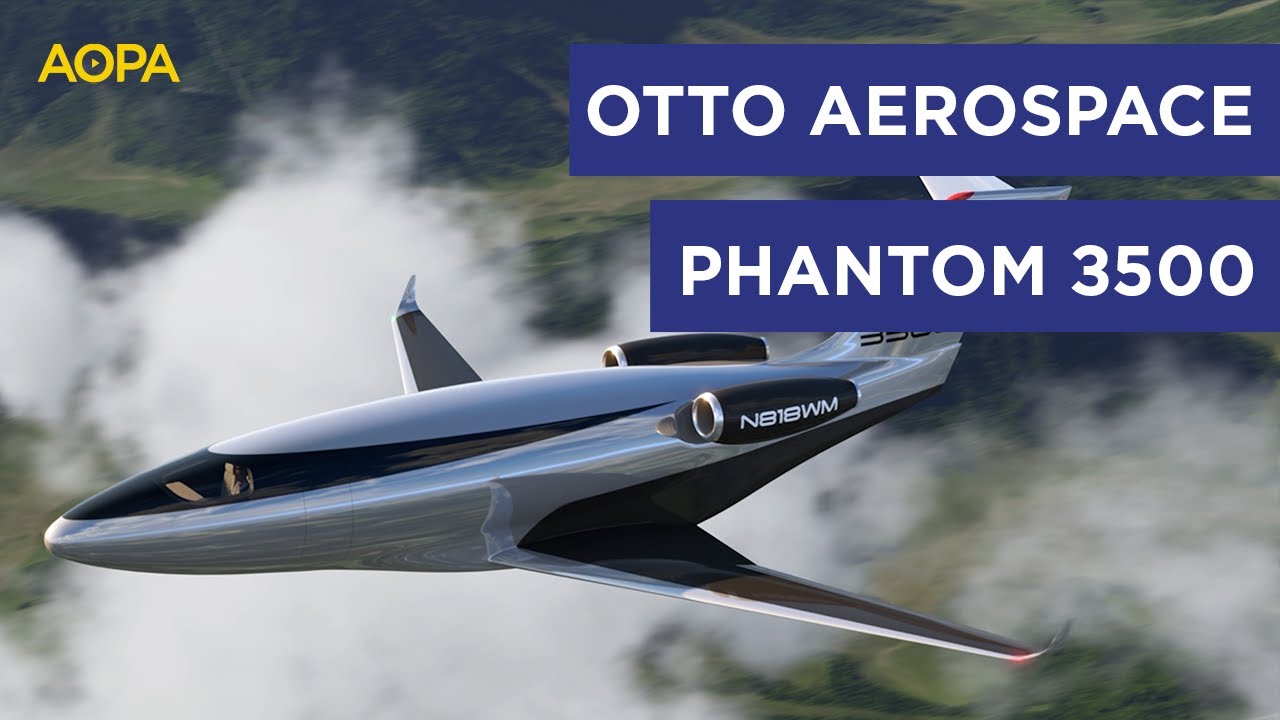 Бизнес-джет будущего? Otto Phantom 3500 на выставке NBAA-BACE 2025