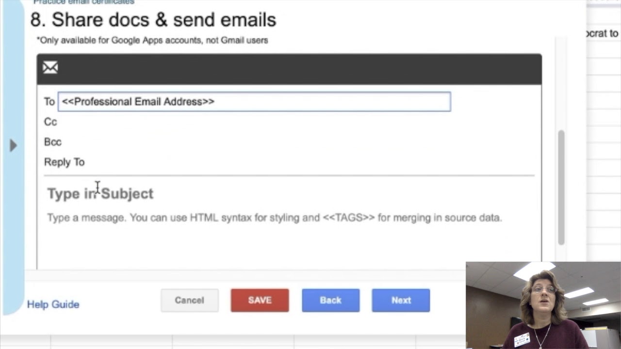 Using autoCrat with Google&trade; Sheets