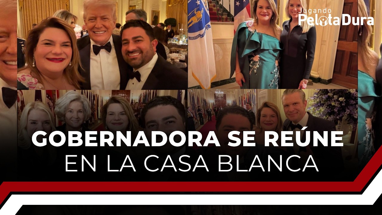 Gobernadora se reúne en la Casa Blanca