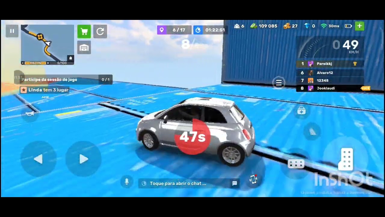 Programa corrida e fui mais ruim do que o Isaac