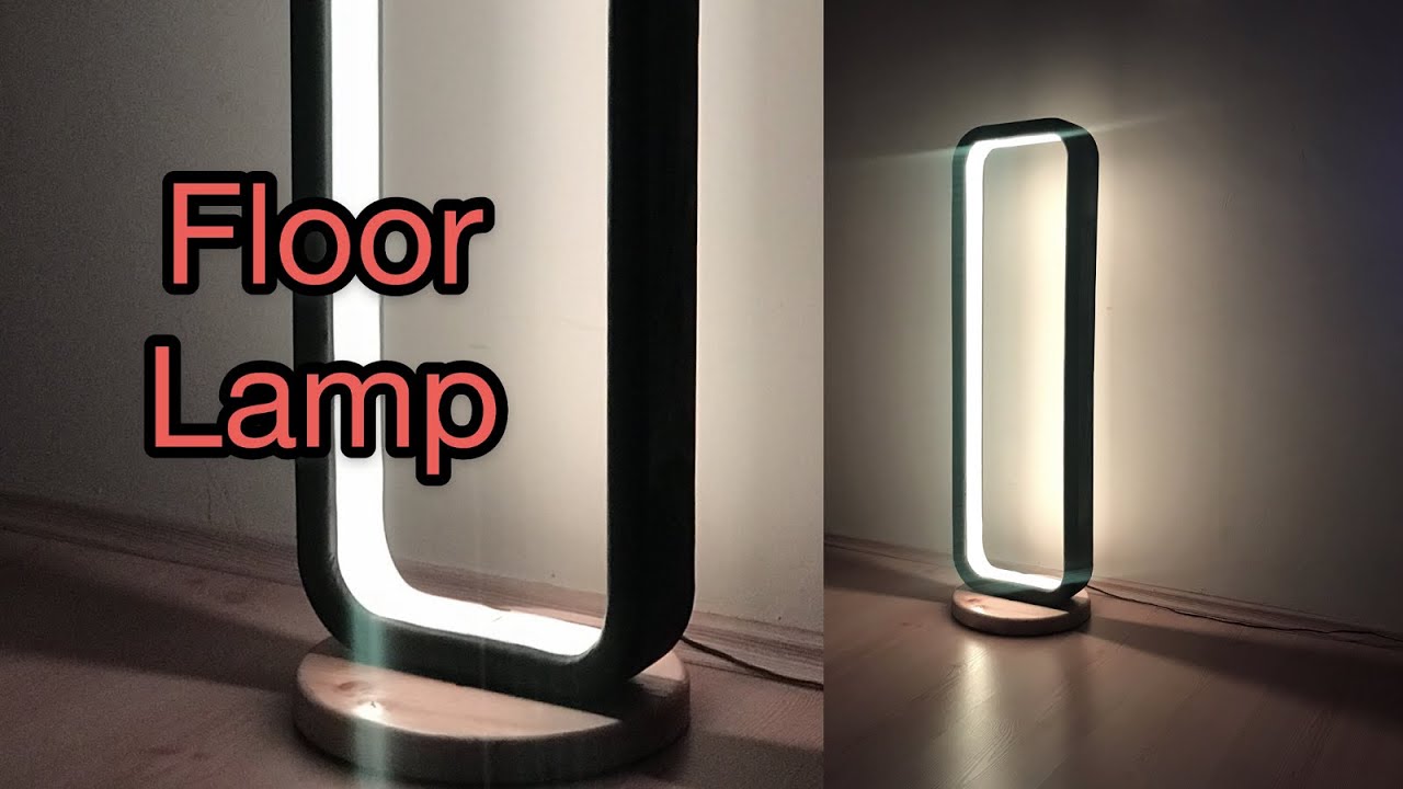 Köşe Lambası Yapımı//Floor Lamp Making
