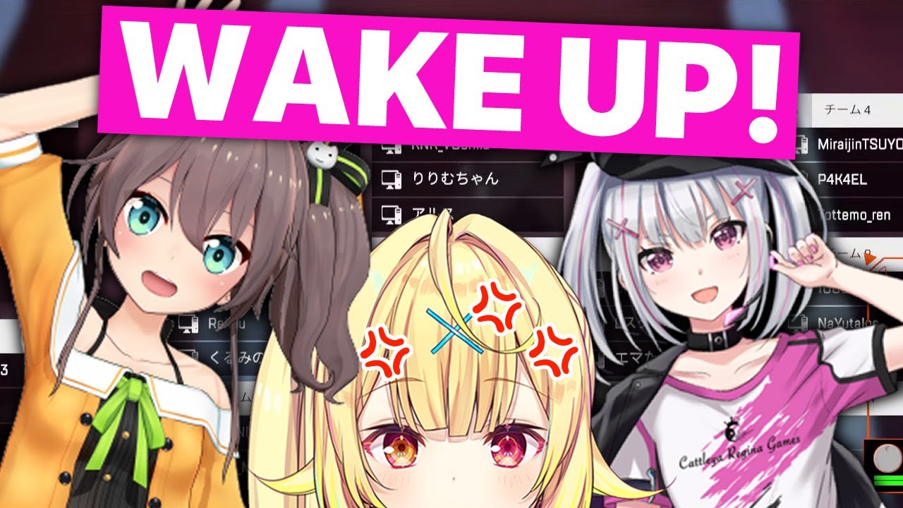 Waking Hoshikawa (Matsuri / Hololive, Hoshikawa Sara / Nijisanji, Asumi Sena / Vspo) [Eng Subs]