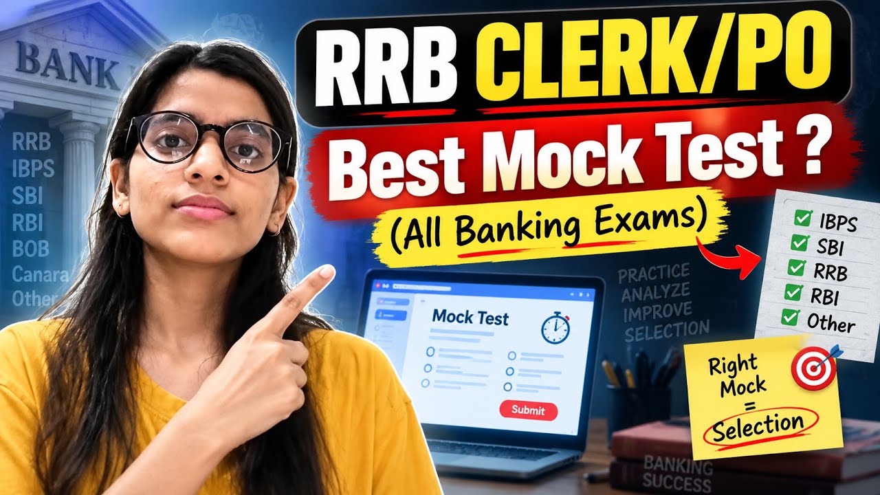 Best Mock Test For Bank Exams | IBPS RRB Clerk | RRB PO | Best Mock Test App