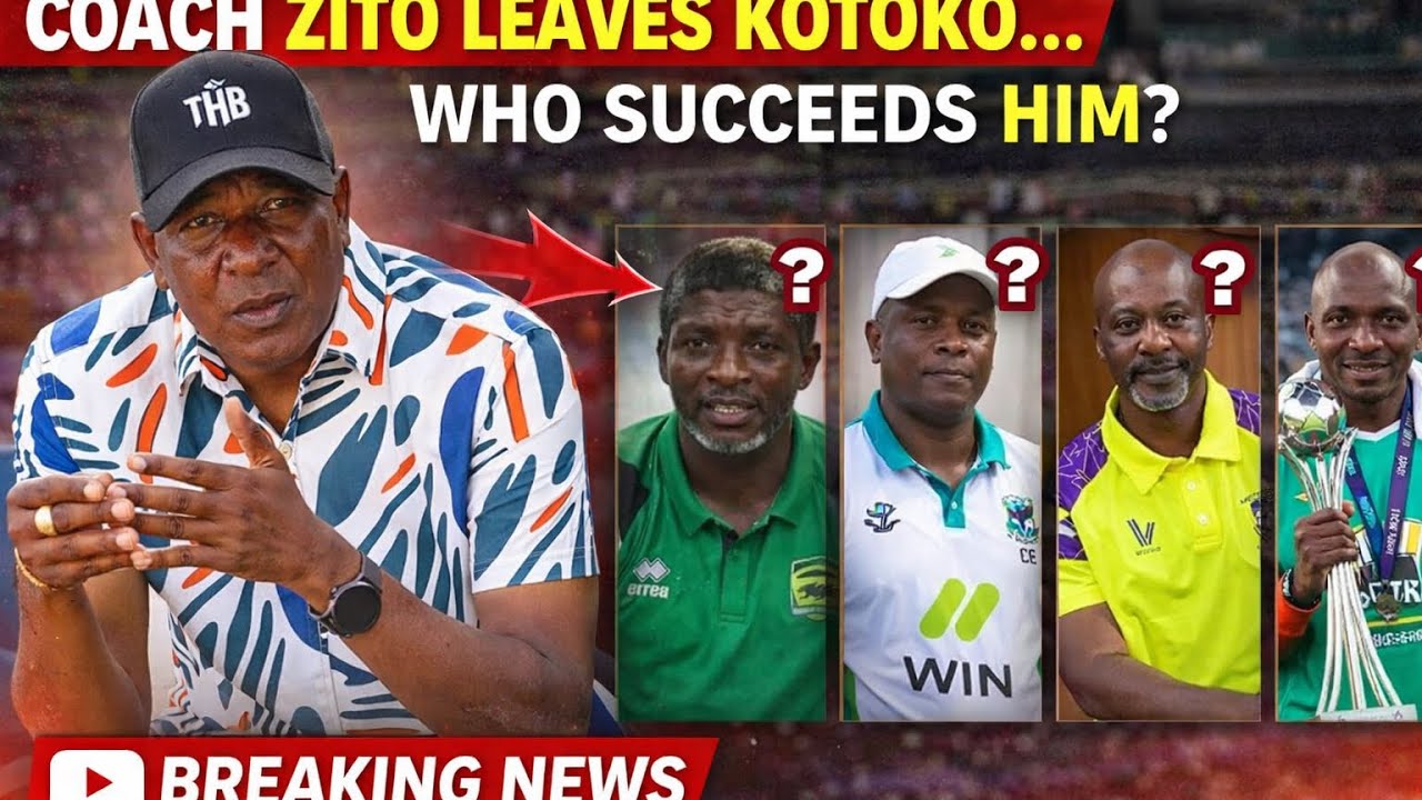 COACH ZITO SPEAKS…SACKED OR RESIGNED? 5 COACHES PEN DOWN FOR THE VACANCY POSITION 