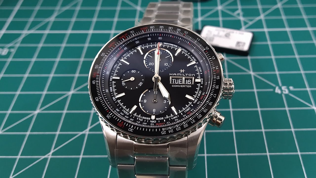 Hamilton H76726130 Khaki Aviation Converter Auto Chrono