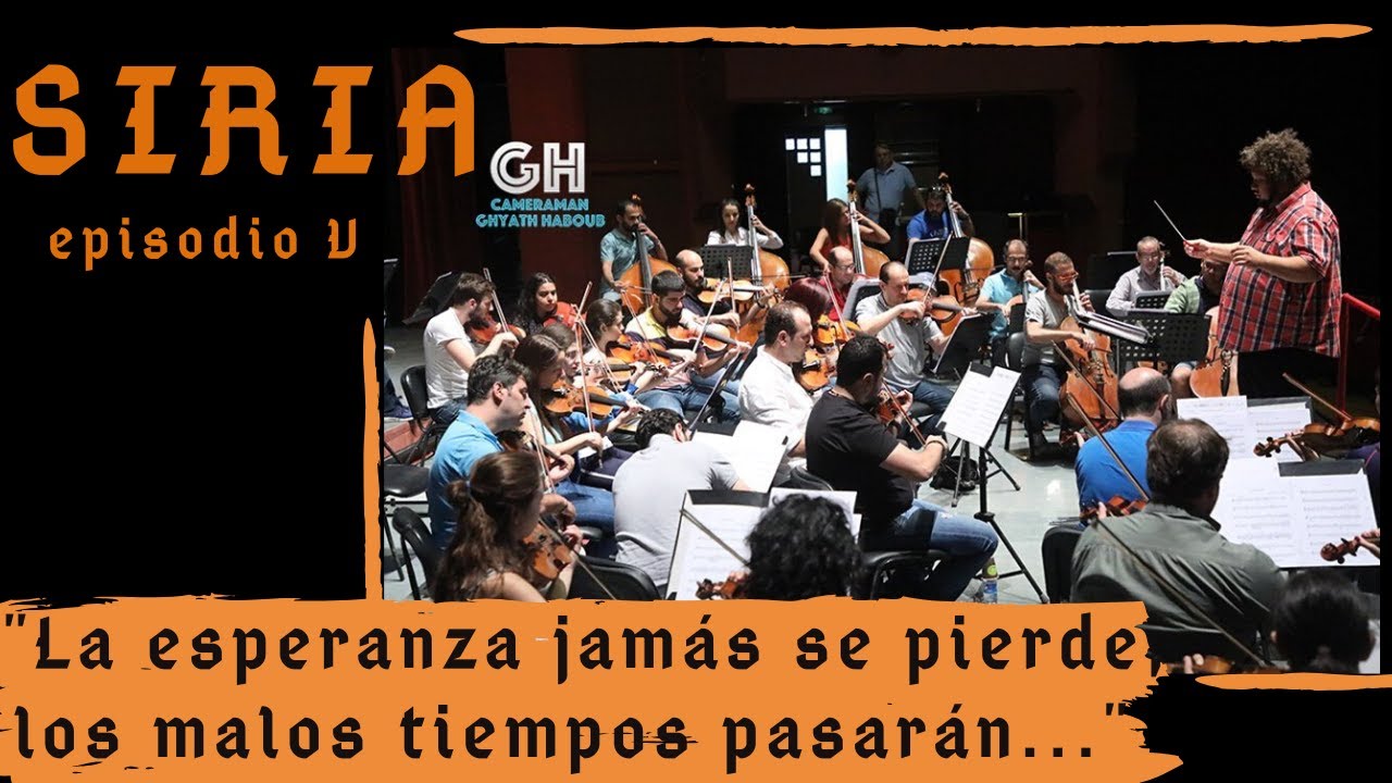 🤩FUERTES EMOCIONES en la víspera del CONCIERTO EN DAMASCO🎻 l Cobertura de PRENSA INTERNACIONAL🎥