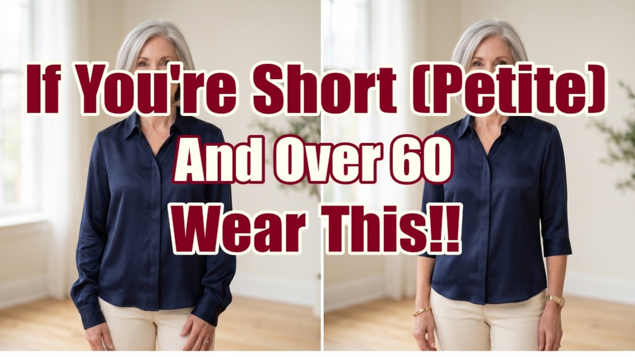 7 Blouse Style Tips for Petite Women Over 60