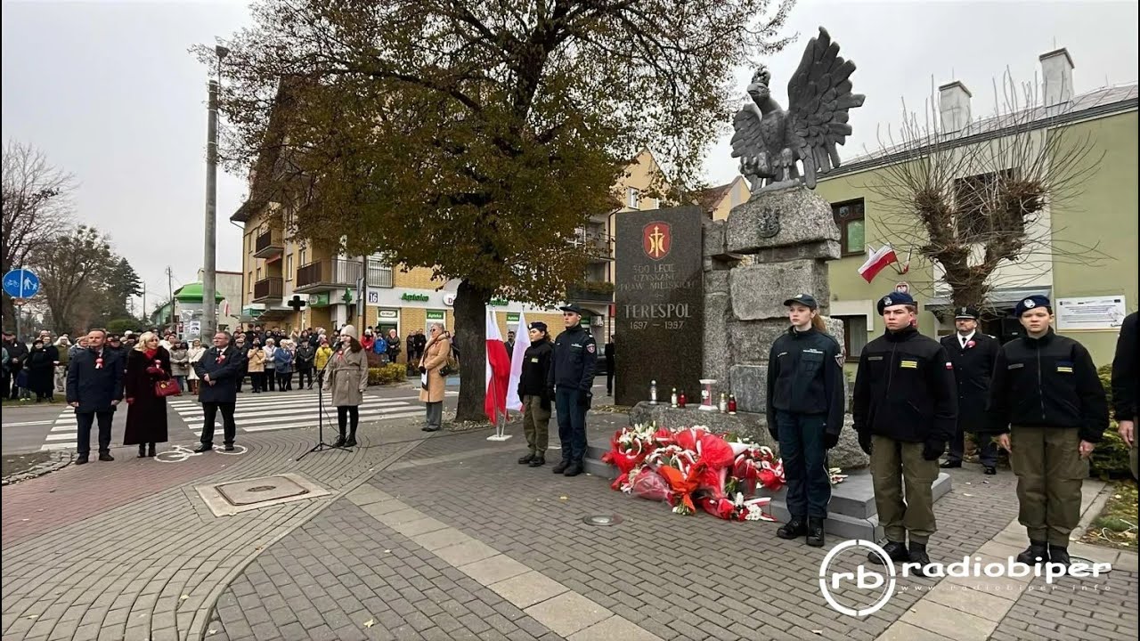 Chwała Bohaterom! Terespol upamiętnił walczących o wolną Ojczyznę
