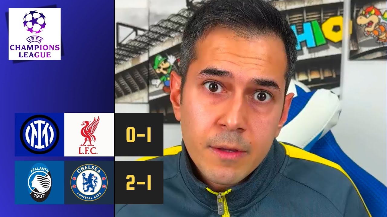 🧐 IMPARIAMO DALLA DEA‼️ INTER-LIVERPOOL 0-1 e ATALANTA-CHELSEA 2-1