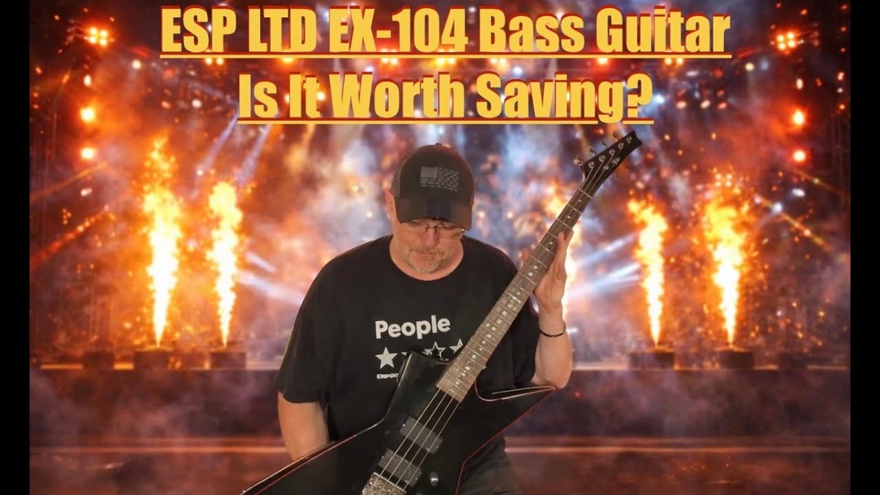 ESP LTD EX104 Part 1 Working On The Neck