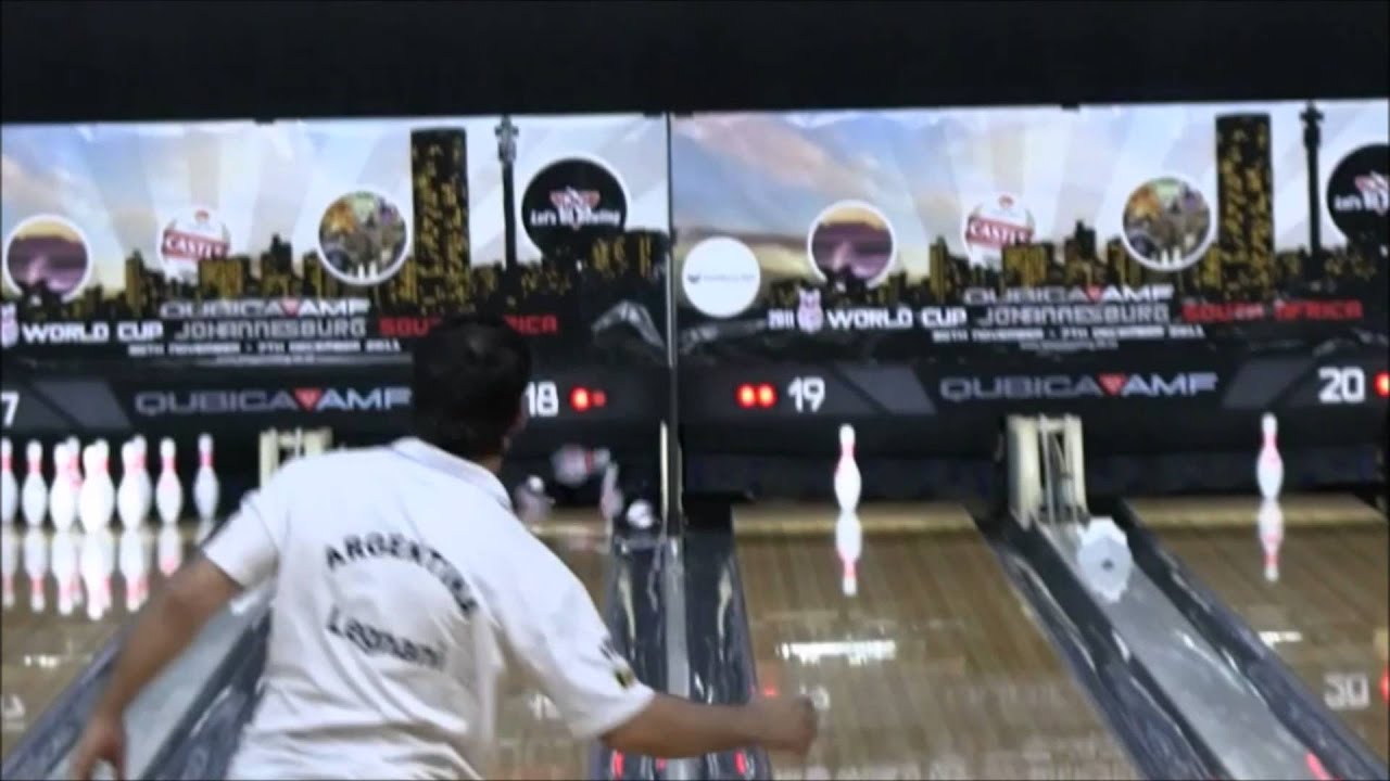 Lucas Legnani 300 game 12-04-11 Bowling World Cup in South Africa