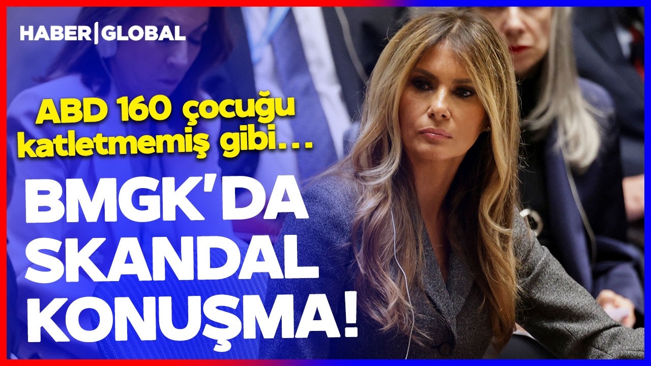 ABD İran'da 160 Çocuğu Katletti! Melania Trump Utanmadan Bunları Söyledi