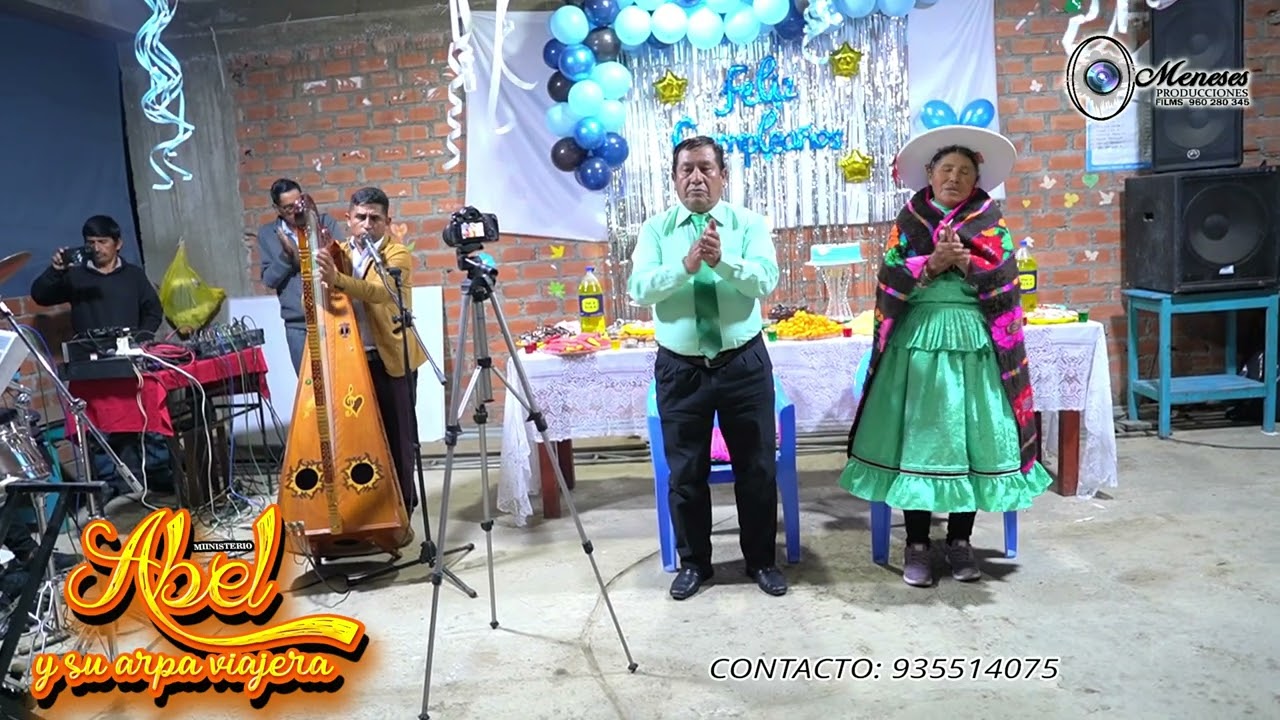 HERMANO ABEL Y SU ARPA-GRACIAS  PADRE HIJO ESPIRITU SANTO PRIMICIA 2025