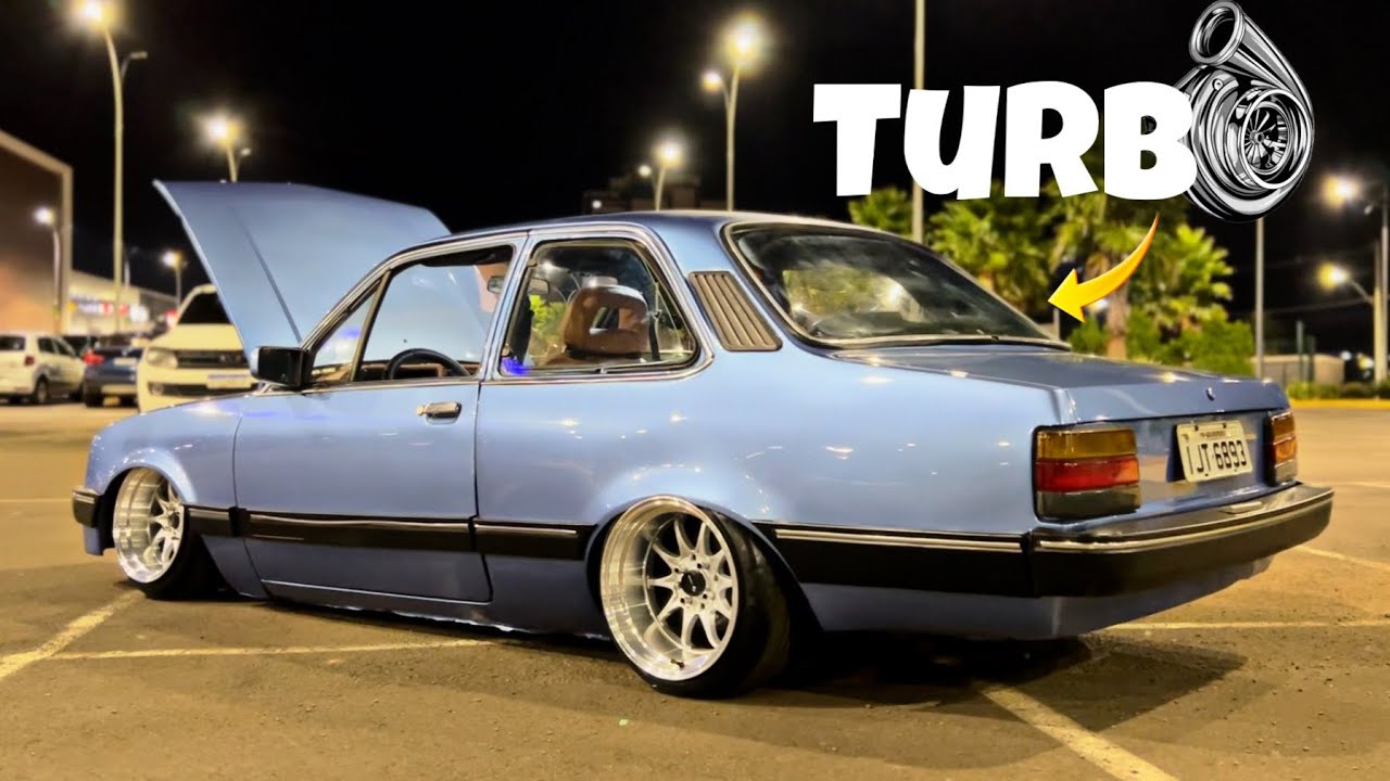 FEITO EM CASA ! CHEVETTE TURBO ARO 15 E SUSPENS&Atilde;O A AR 🔥