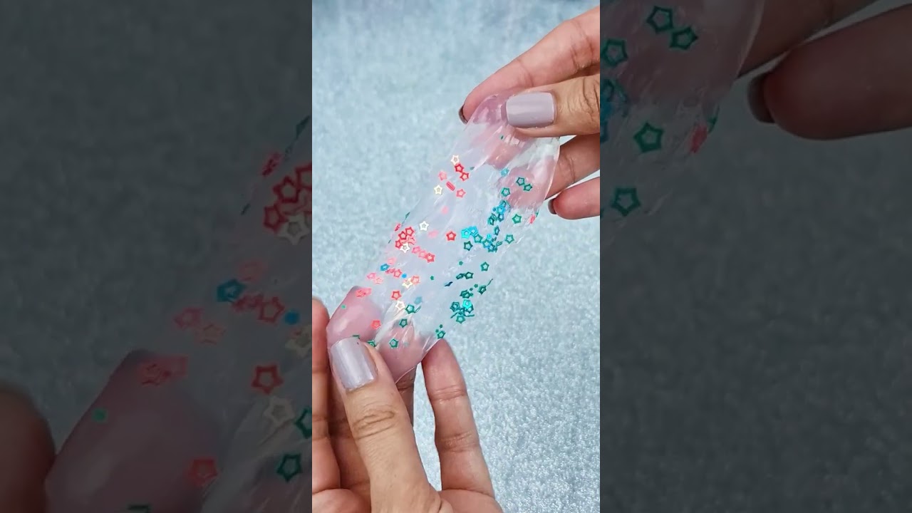 DIY OHNE KLEBER Klarer Schleim mit Shampoo 💧 #shorts
