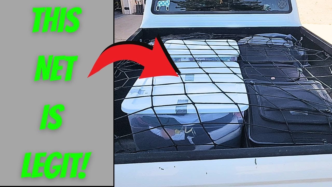 Pickup Truck Upgrade: Amazon Cargo Net Find