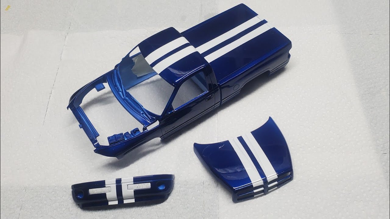 Dodge Ram VTS build by Revell/Monogram - Part 2, body work and paint
