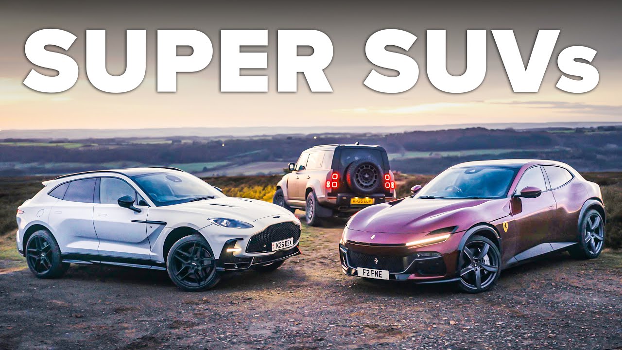 Кто производит лучшие супервнедорожники? Ferrari, Aston Martin или Land Rover...