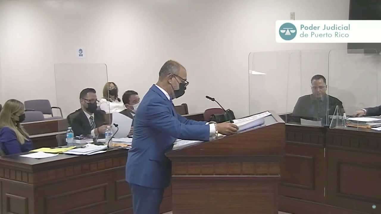 Juicio en su fondo Pueblo vs Jensen Medina Cardona | 9/28/2021 PART 2