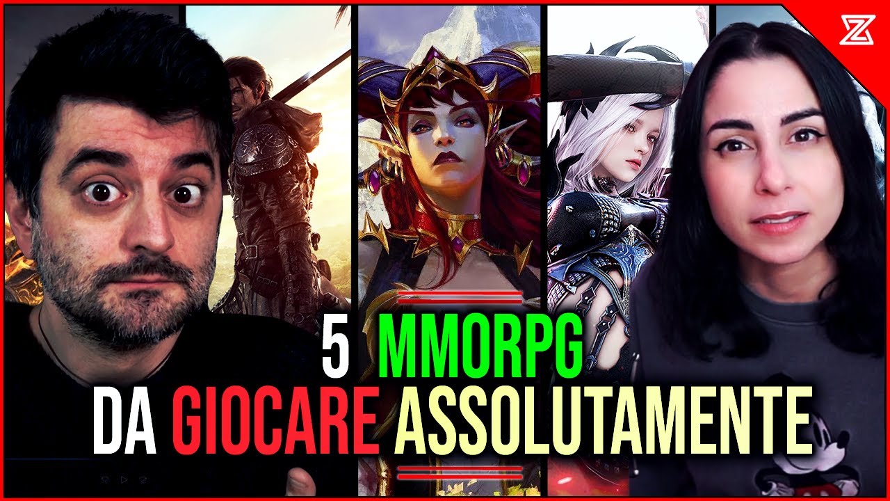5 VIDEOGIOCHI MMORPG che DEVI GIOCARE💥con @Kurolily