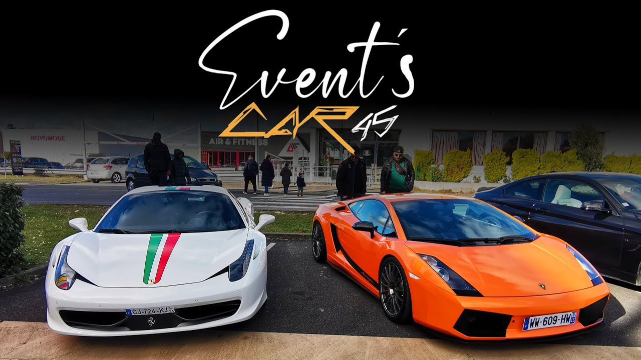🚗 Premier rassemblement de l'année avec ma Lamborghini ! Nouvelles voitures de mes potes ! 😮