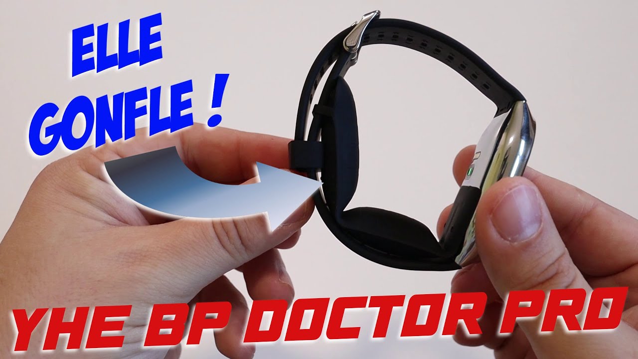 Yhe BP Doctor Pro : la smartwatch tensiomètre
