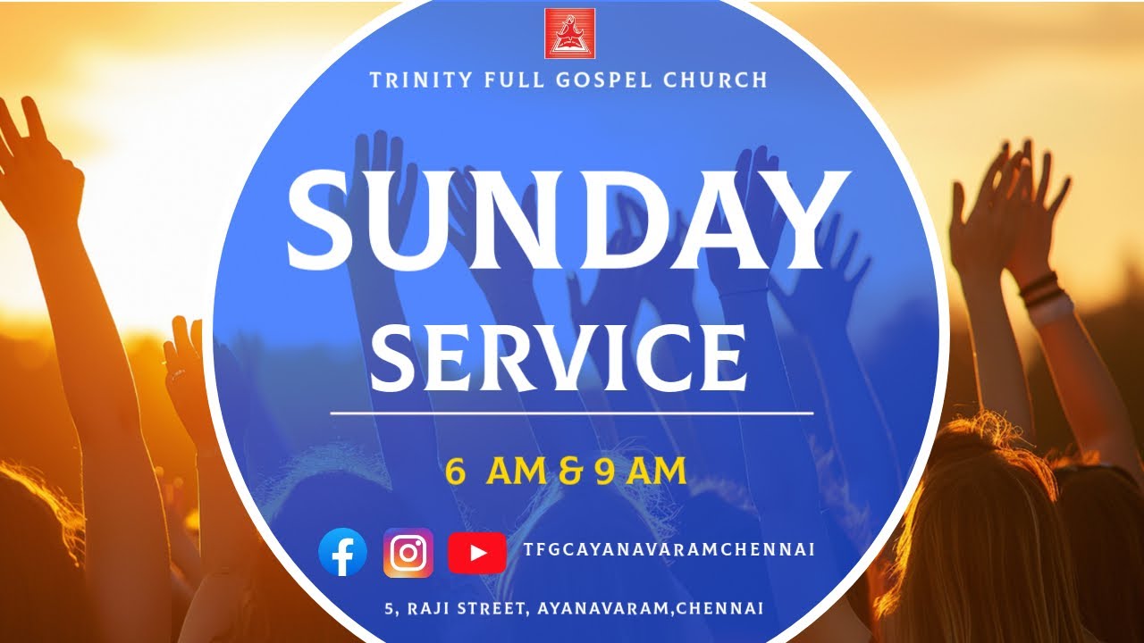 SUNDAY 6 AM SERVICE LIVE | 08 MARCH 2026 | SISTER HEPHZIBAH PRATAPSINGH - TFGC