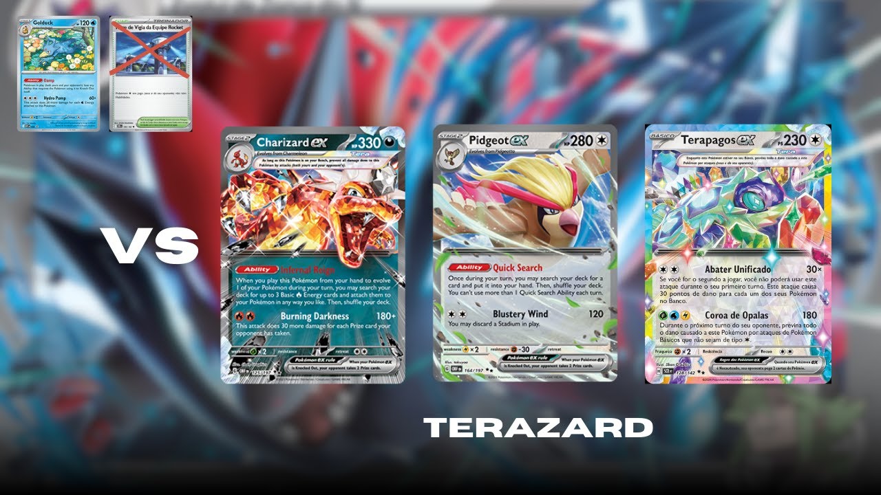 Como o Zoroark vence Charizard EX? - Sessão de treino