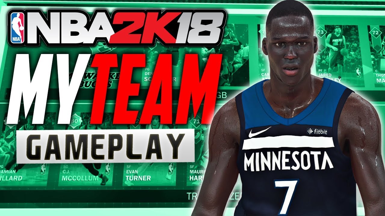 NBA 2K18 MyTEAM Gameplay - Starter Pack Opening & 90 OVR Free Agent Card!