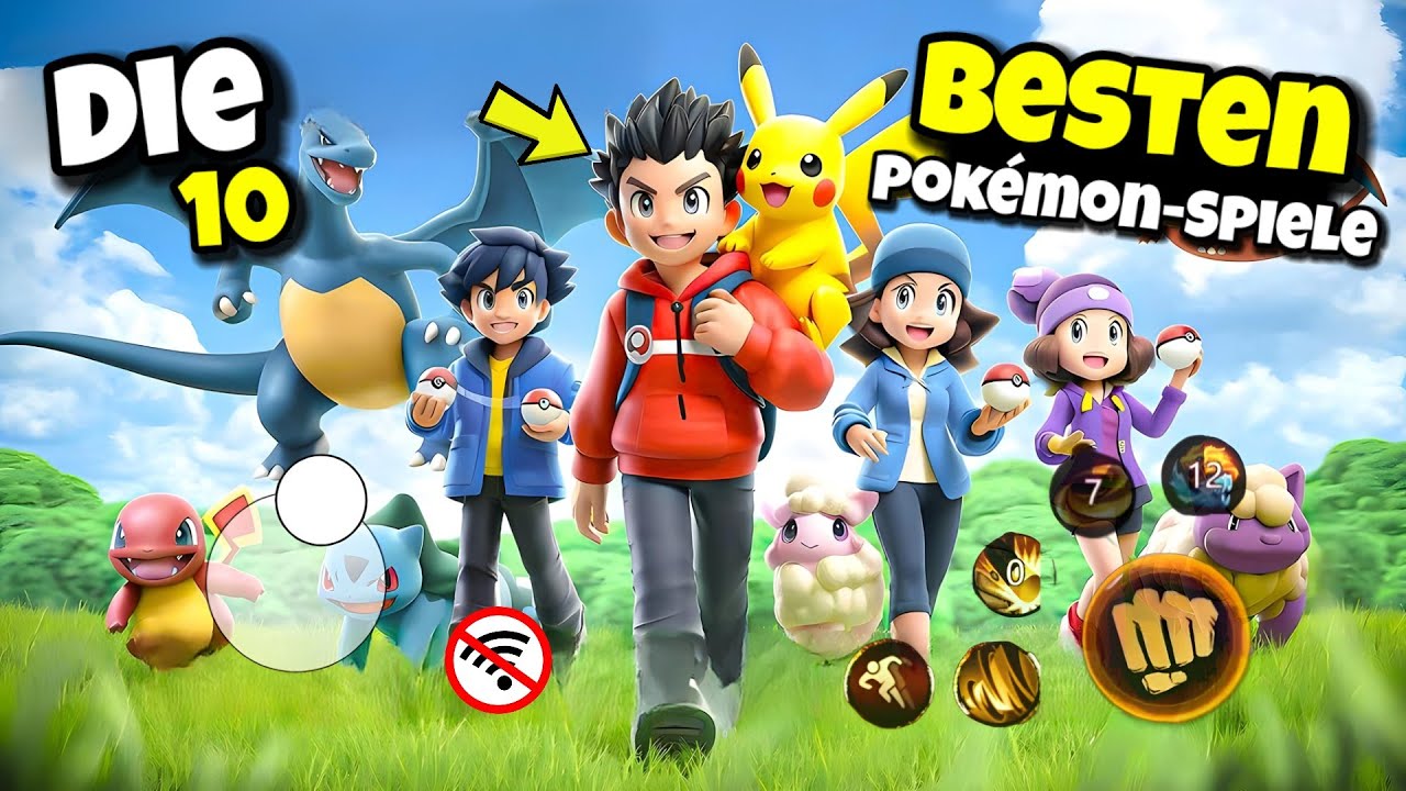 Top 10 neue Pok&eacute;mon-Spiele 2025 f&uuml;r Android & iPhone &ndash; Beste Mobile Games & Grafik!