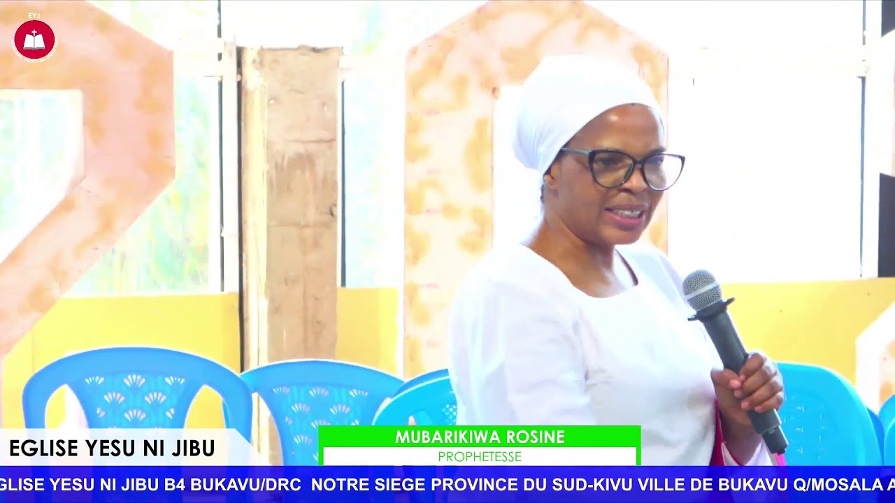THEME:MUNGU AKUPE KIBALI  . MWALIMU  MUBARIKIWA ROSINE EGLISE YESU NI JIBU BUKAVU