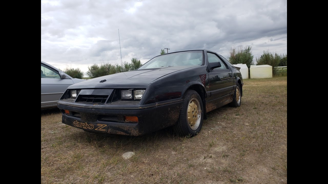 1986 Dodge Daytona Turbo Z CS in Saskatoon, Sask , Canada  For Sale Oct 2021  VIDEO #1