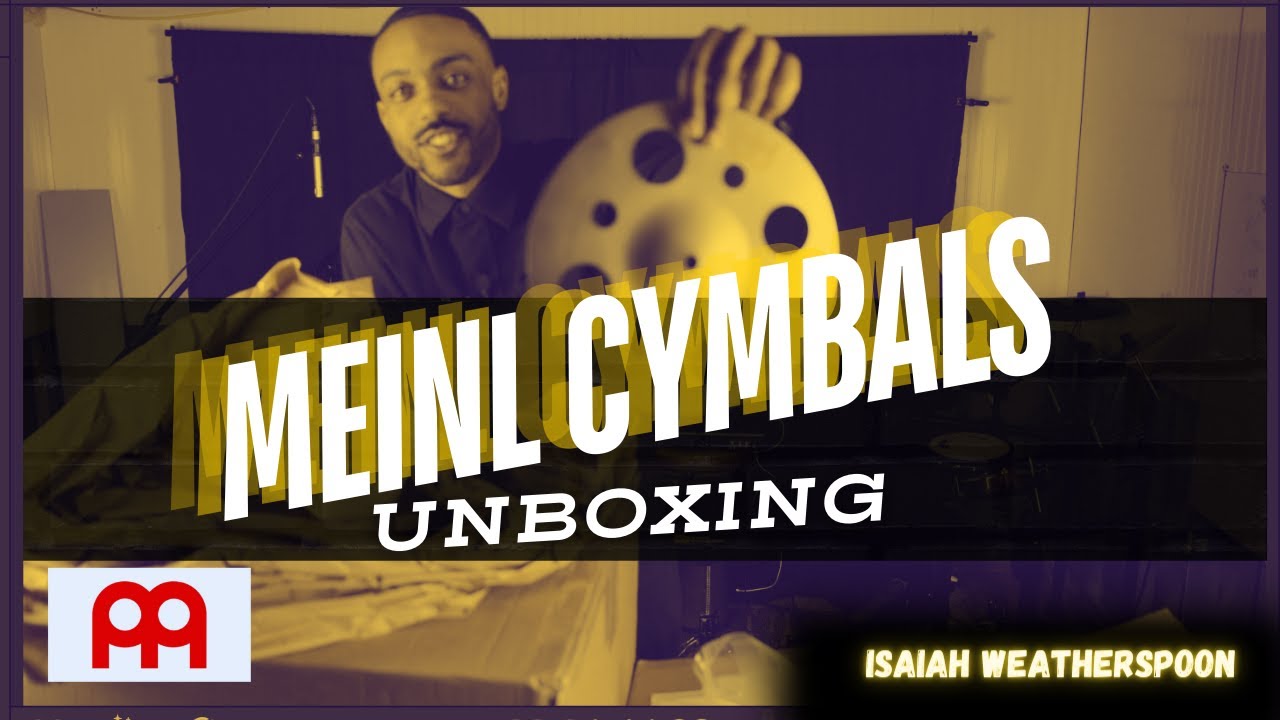 I'm Officially A Meinl Artist!🔥 My Meinl Cymbals Unboxing & Demo!!!🔥🔥