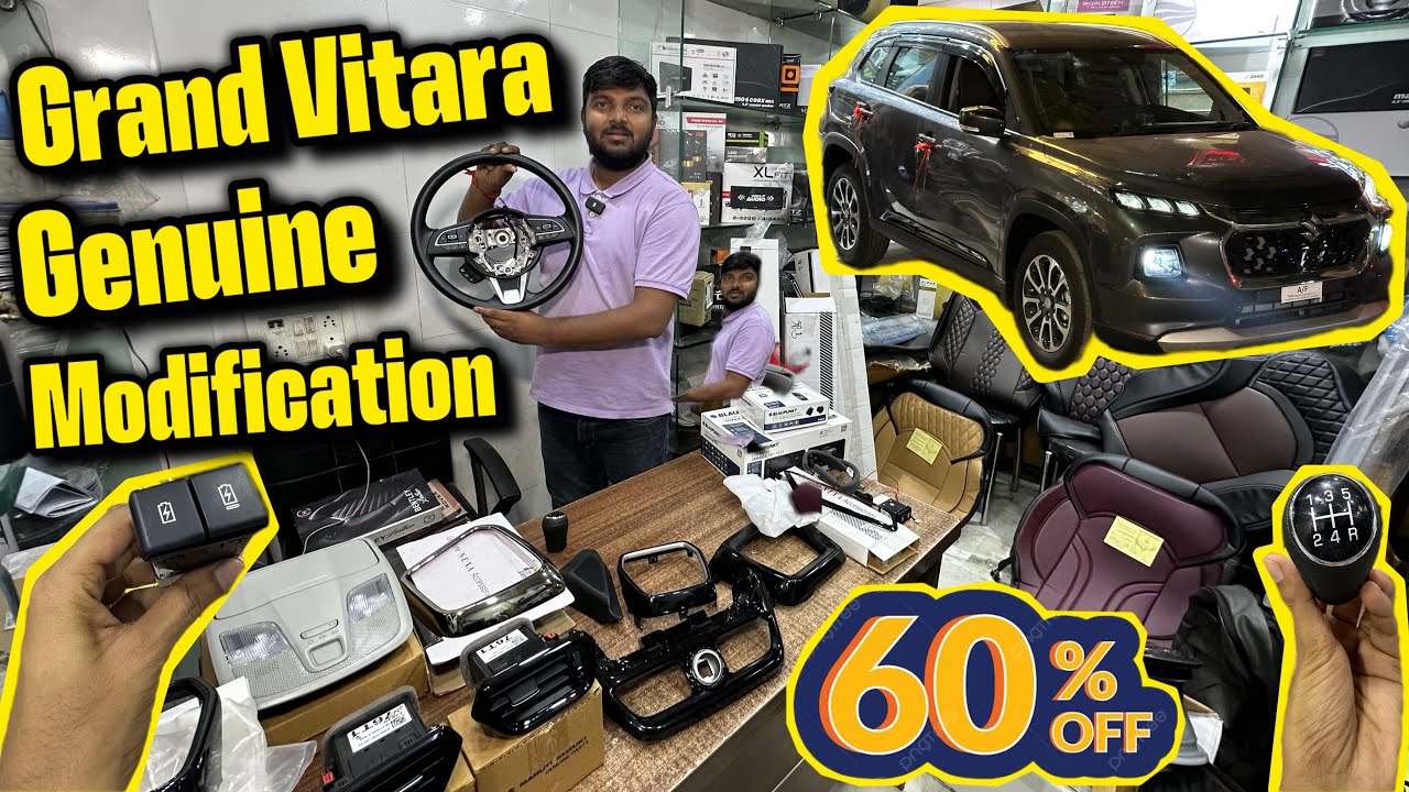 2025 Grand Vitara Modification✅Nexa Genuine Accessories & Parts Price Details✅Grand Vitara Sigma