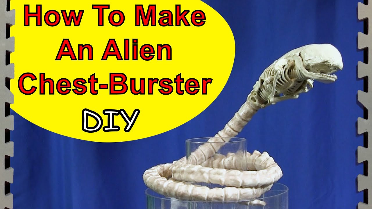 How To Make A Chest Burster Prop (Alien DIY)
