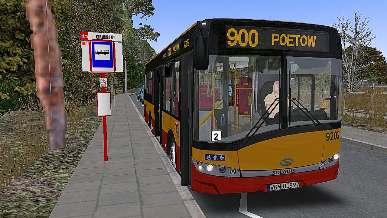 (OMSI2) WARSZAWA LINIA 900 [POETÓW -- DOM SAMOTNEJ MATKI]