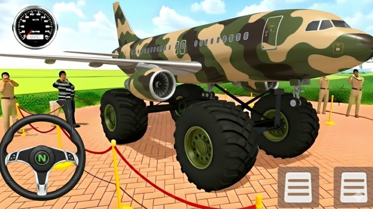 🕷️Army Big Wheels Aeroplane & Red Spiderman3D Game 😍 Indian Thift Auto 💰 Purchase Lot’s of Spiderman