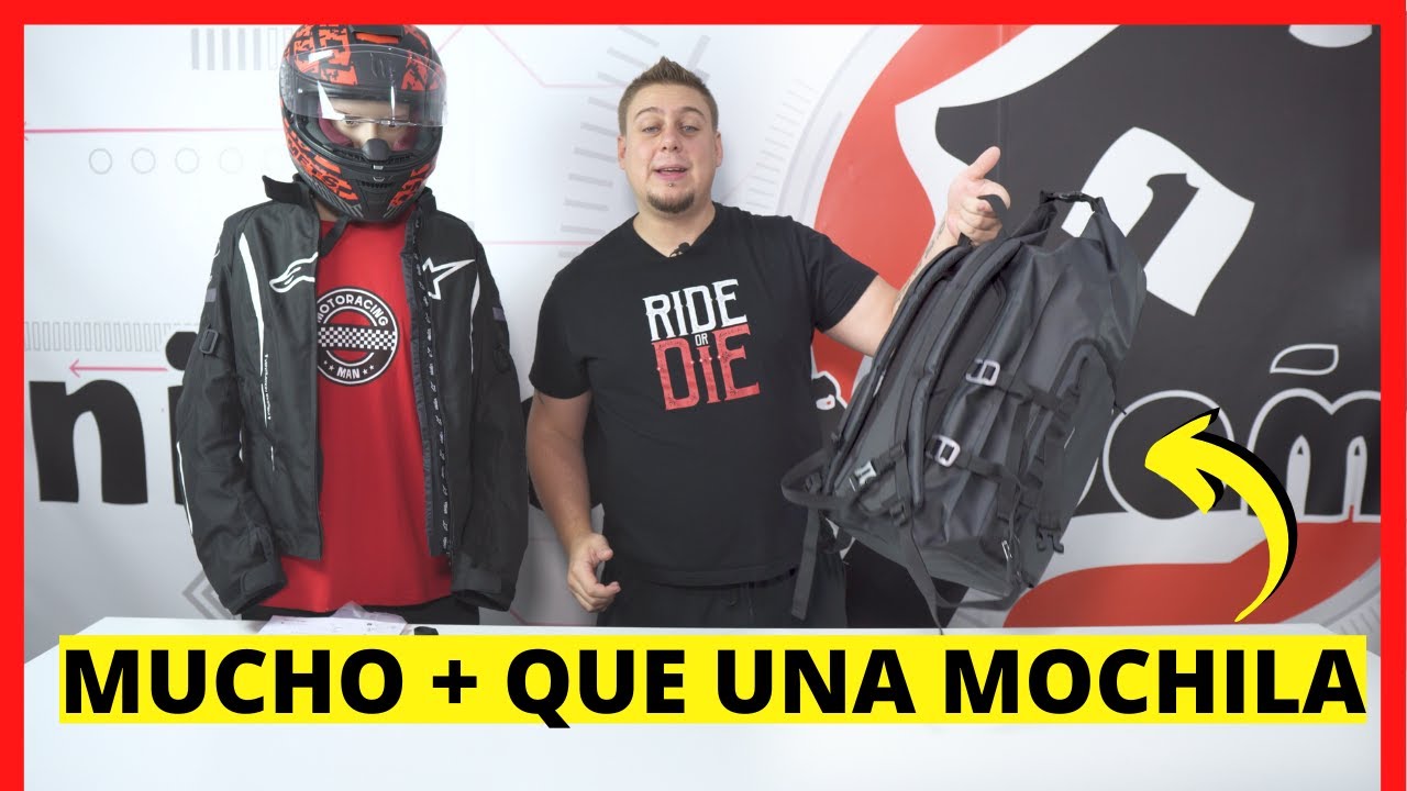 Mucho mas que una mochila! TIENE MAS USOS! Shad SW45 // Nilmoto