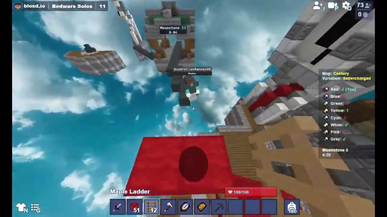 Bloxd io Bedwars #bloxdio #bloxd #bedwars #minecraft #pvp
