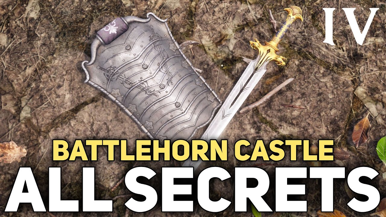 Oblivion Remaster - How To Get All 7 Unique Weapons & Armors In Battlehorn Castle (All Secrets)
