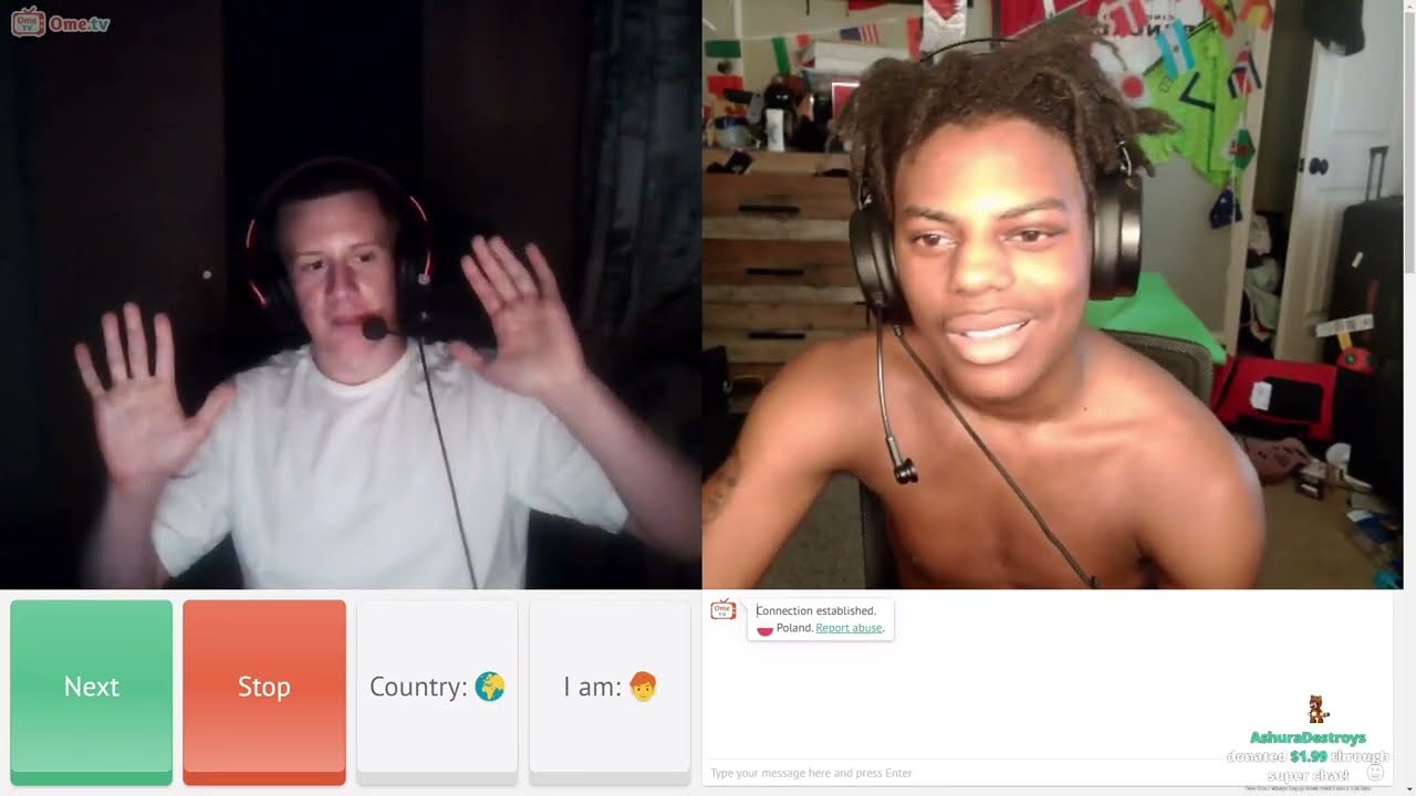 Polish guy made IShowSpeed cry (he ended the stream) #ishowspeed #poland #polska
