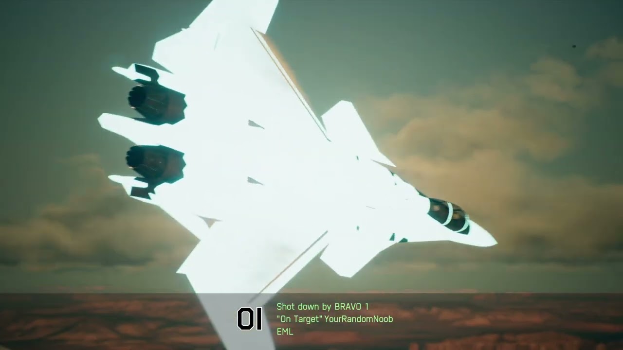 [Ace Combat 7] Superplane VS Superplane in the Orange Glow