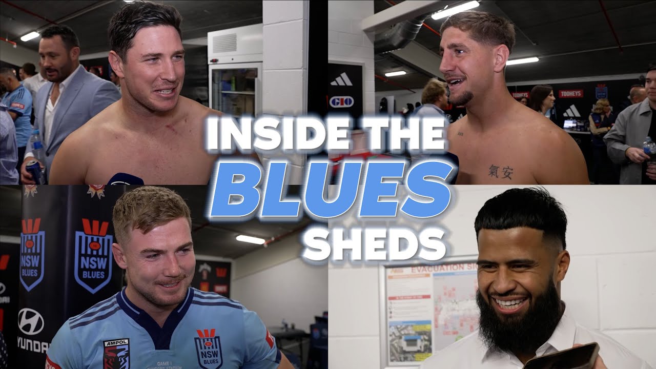 🔵 Suncorp stadium breached AGAIN 🔵 - Gallant Blues revel in the sheds after Game 1 I Fox League