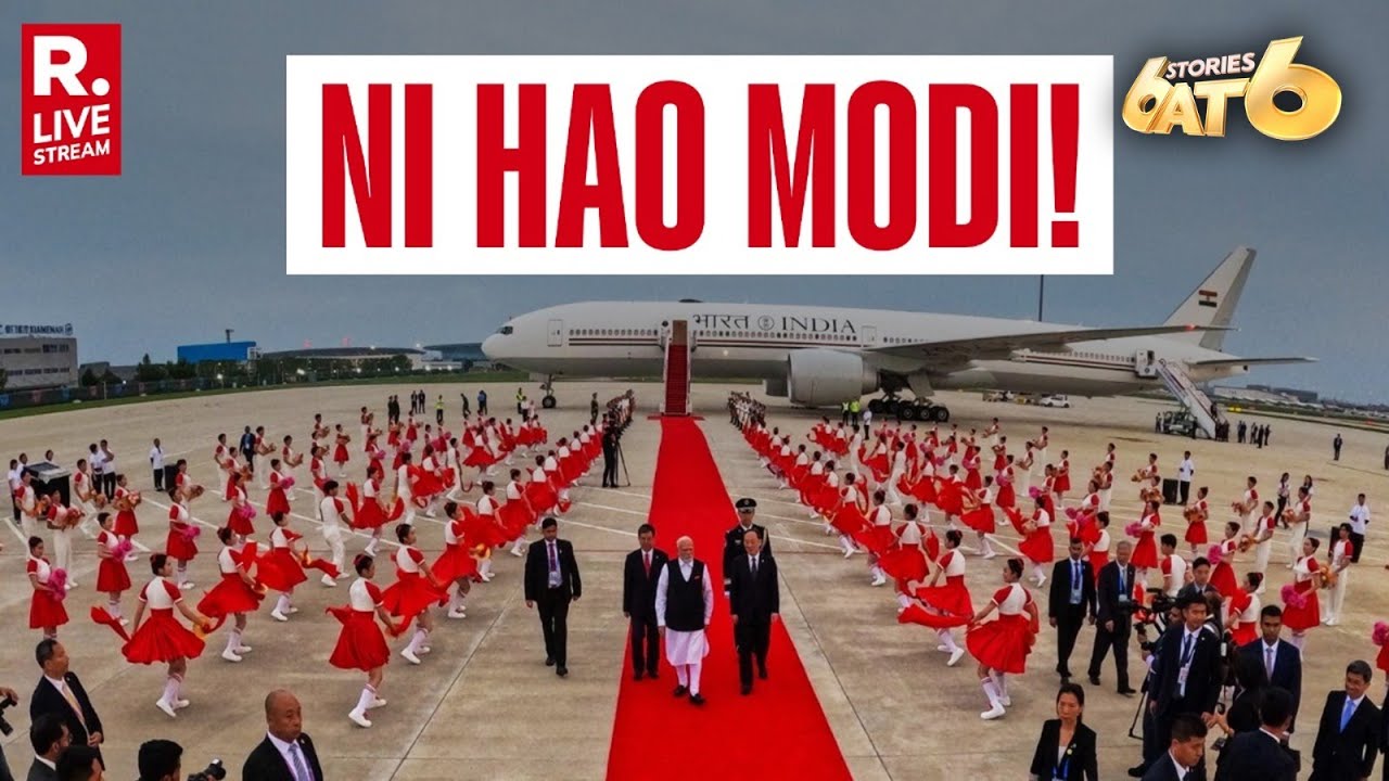 6 Stories At 6 LIVE: PM Modi In China for SCO Summit After Successful Japan Visit | Xi Jinping