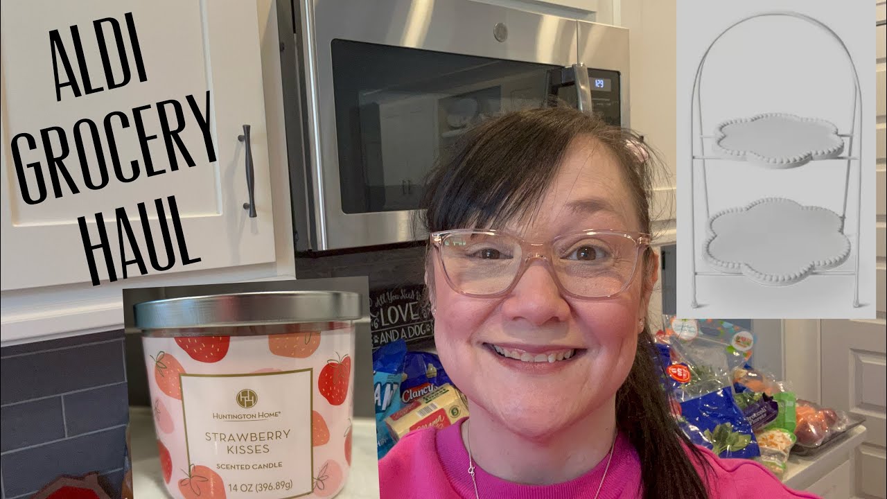 Aldi weekly grocery haul - lots of goodies!