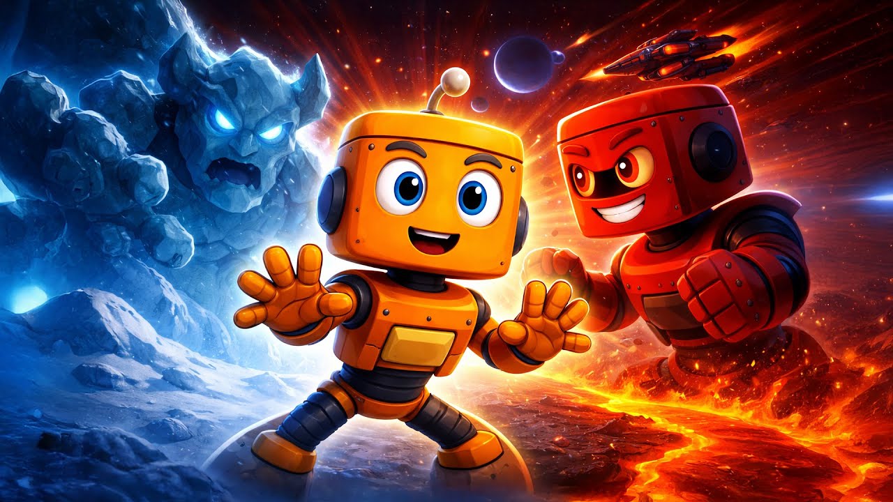 Best of Rusty&rsquo;s Adventure Missions 🤖🚀 Action & Chase Compilation for Kids | Rusty's World