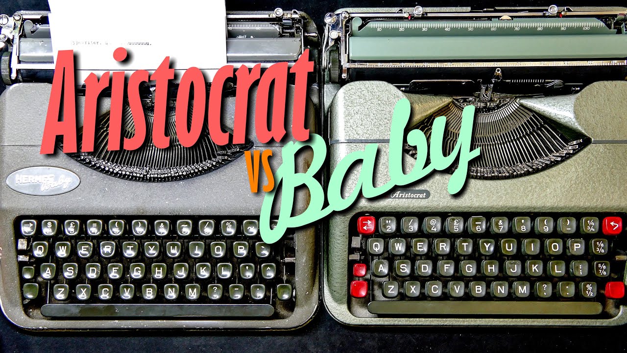 Typewriter: Hermes Baby / Empire Aristocrat