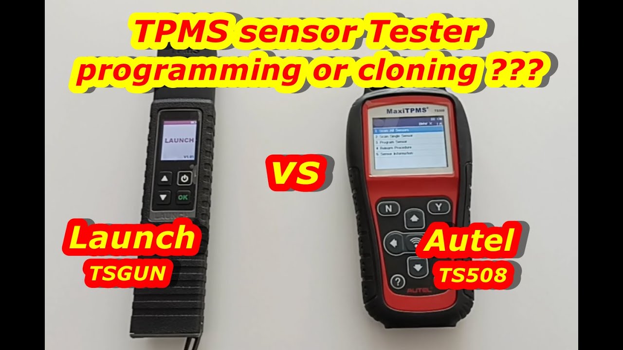 TPMS Launch TSGUN vs Autel TS508. Programming or Cloning what exactly does it really do ???